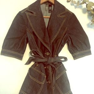 Bisou Bisou Denim blazer